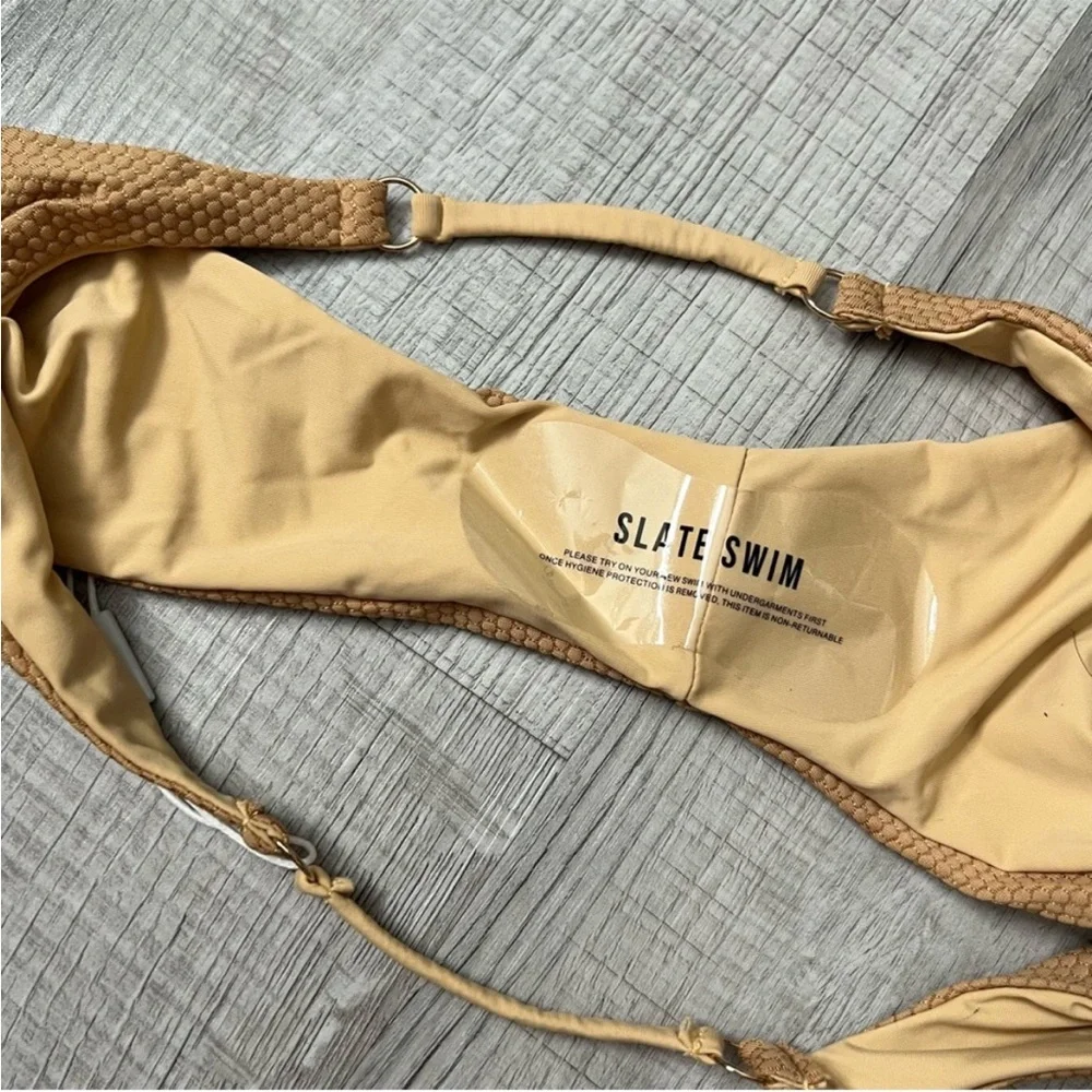 NWT SLATE SWIM PALERMO BOTTOM | BISCOTTI Size Small